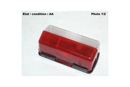 Complete Red and "cristal" clearance light AJBA FI57