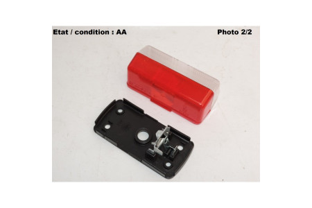 Complete Red and "cristal" clearance light AJBA FI57