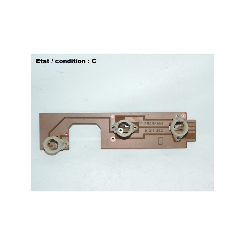 Right taillight bulb holder FRANKANI 6211242 (3 functions)