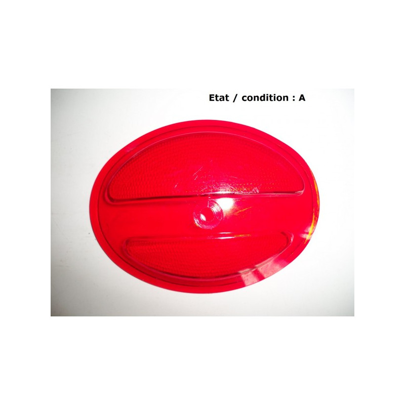Cabochon feu rouge MARCHAL
