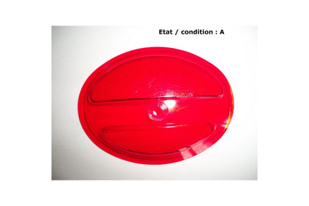 Cabochon feu rouge MARCHAL