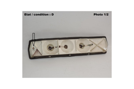 Platine feu arrière gauche SEIMA 624GP  (plastique)