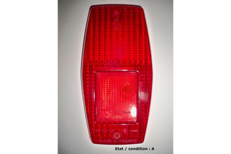 PEUGEOT 304 sedan (-72) - Left red taillight lens CIBIE 8076B