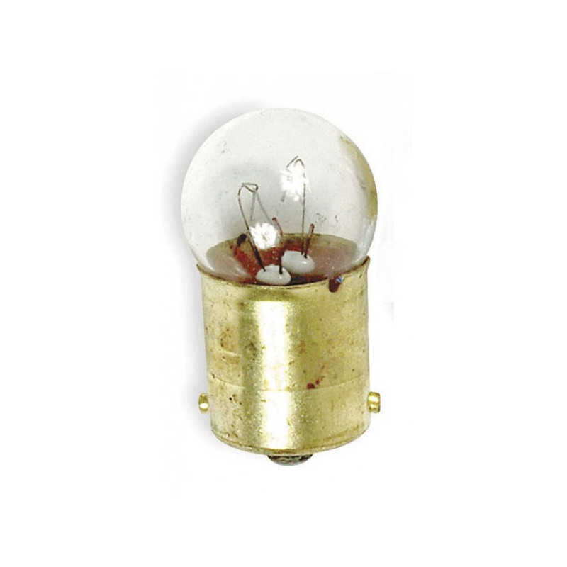 BA15s - Bulb 28V  6W (smooth glass)