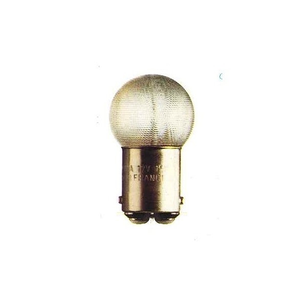 BA15d 3e - Bulb 6V 18/4W (3 aligned studs)