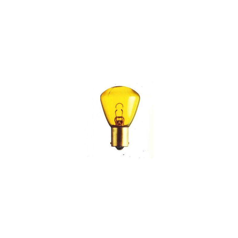 BA15s - Lampe arquée 6V 25W jaune