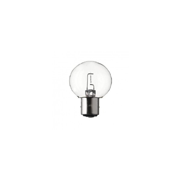 BA21s - Bulb 6V 75B clear (large sphere)