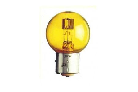 BA21d - Lampe  9,5V 35B jaune