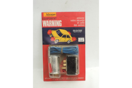 12V - Complete warning kit KLAXON