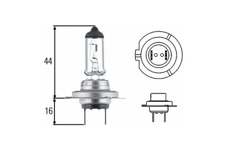H7 - Bulb 24V 70W