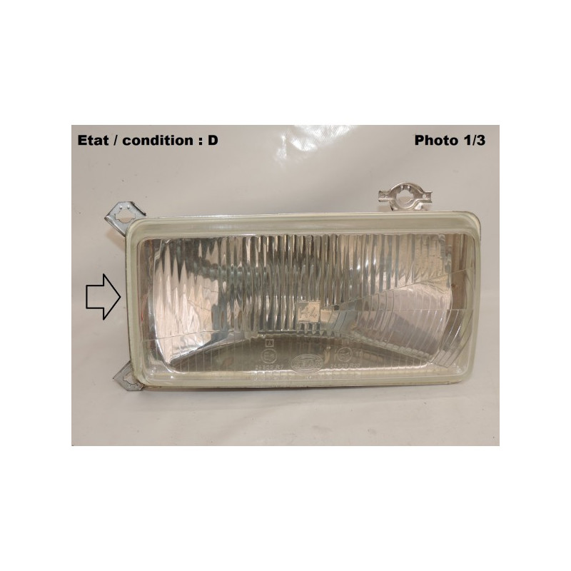 Right headlight H4 HELLA 1AG122058-001