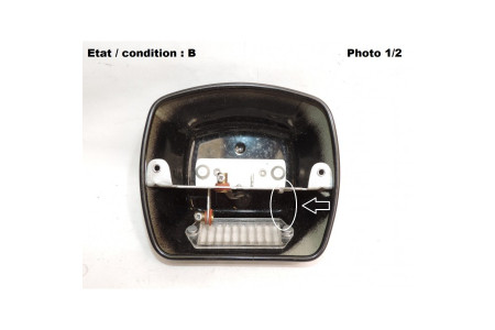 AUTEROCHE 1322 - Taillight bulb holder with licence plate light