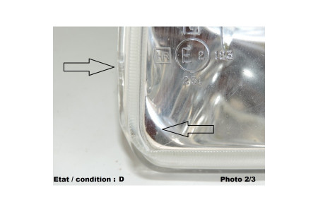 Phare droit Code Européen + H1 "Kangourou" CIBIE 480034