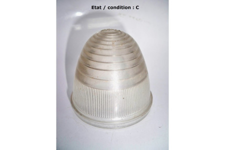 Cabochon feu gabarit cristal "obus" SEIMA 8B (plastique)