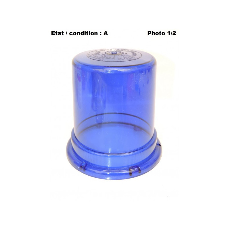 Cabochon feu gyrophare bleu VALEO 082544