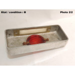 Taillight with licence plate light lens