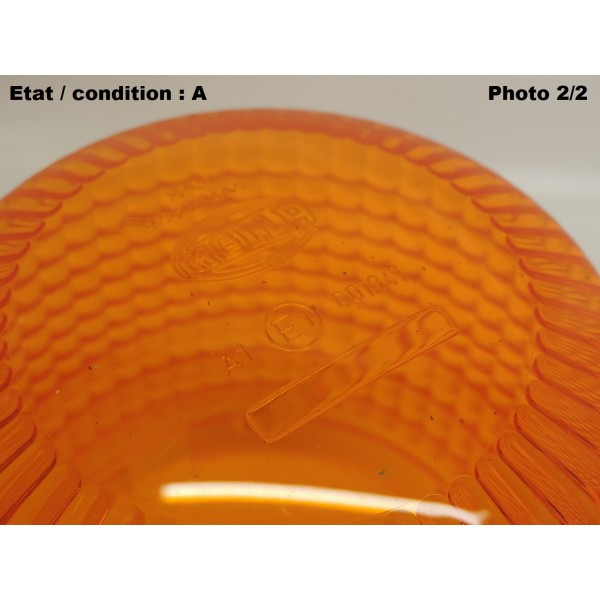 Orange rotating beacon lens HELLA 9EL862141-001