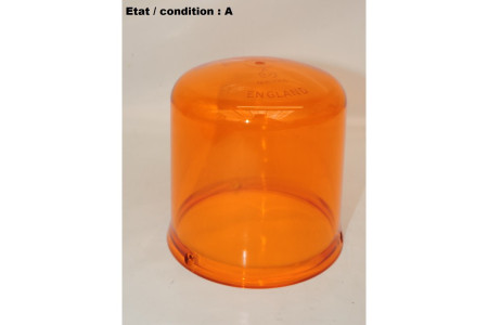 Cabochon feu gyrophare orange BRITAX 10398-00