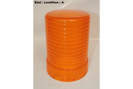 Cabochon feu gyrophare orange HELLA 9EL856416-001