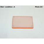 Orange rectangular reflector CIBIE 33