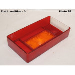 Taillight lens with licence plate light AJBA FP30-35