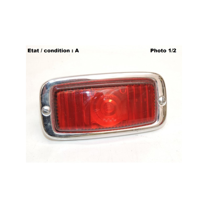 Complete chromed red taillight BOSCH K2603