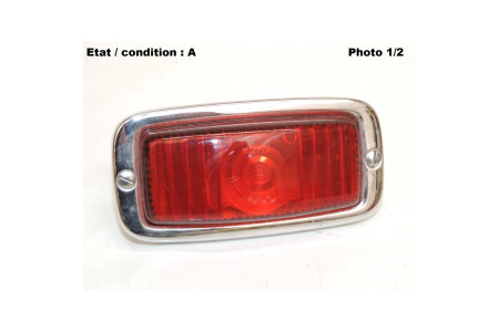 Complete chromed red taillight BOSCH K2603
