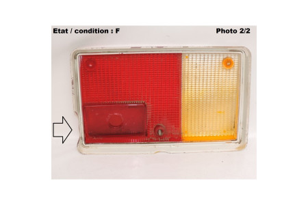 Cabochon feu arrière gauche FRANKANI 901G (chromé)