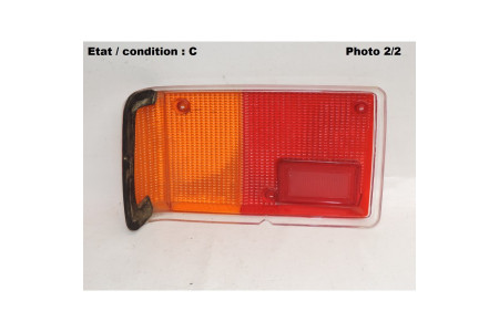 Right taillight lens QUILLERY 25270 (clear)