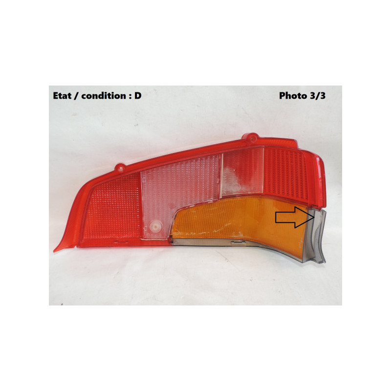 Left taillight lens VALEO 2186