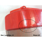 Left taillight lens VALEO 2186