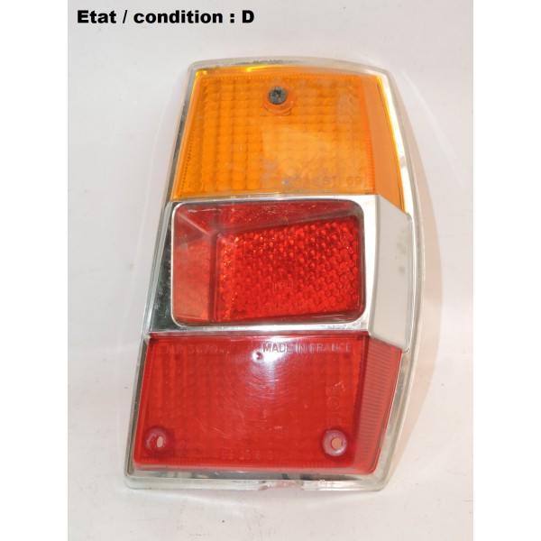 Right taillight lens LMP 3679D