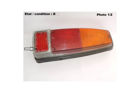Cabochon feu arrière droit PK LMP 3690