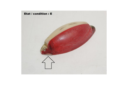 Cabochon feu gabarit blanc rouge SCINTEX STL PS1