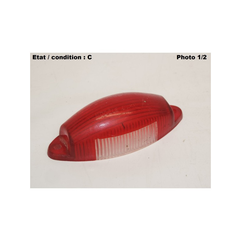 Taillight + licence plate light lens SCINTEX STL PV