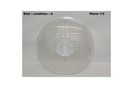Verre de phare antibrouillard SEV MARCHAL 660 (chiffres rectangulaires)