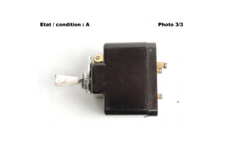 Commutateur clignotant 12V 2x15W LABINAL 2412-A