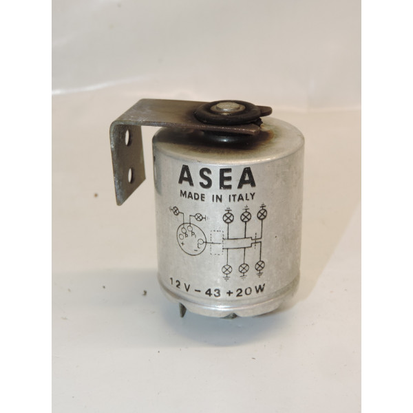 Flasher unit 12V 43W+20W ASEA