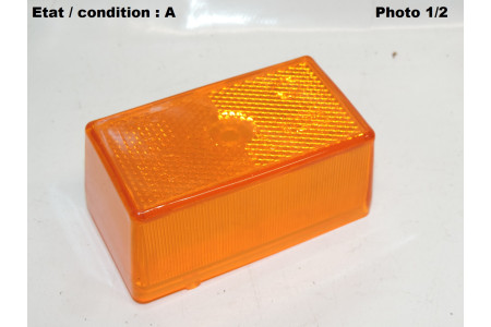 ARA 723 - Cabochon feu position latéral-catadioptre orange
