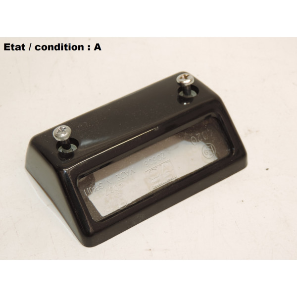 Licence plate light lens GEMO 20608 (black)
