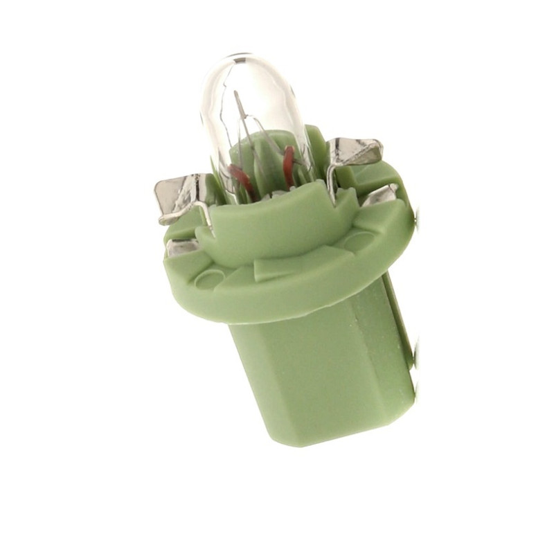BAX10d - Lampe 12V  2W B8,4d vert