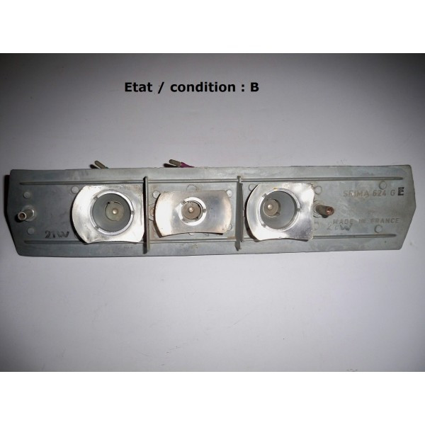 Platine feu arrière gauche SEIMA 624G (métal)