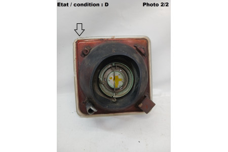 RENAULT 16 TX (76-) - Right road headlight H1 CIBIE 460136