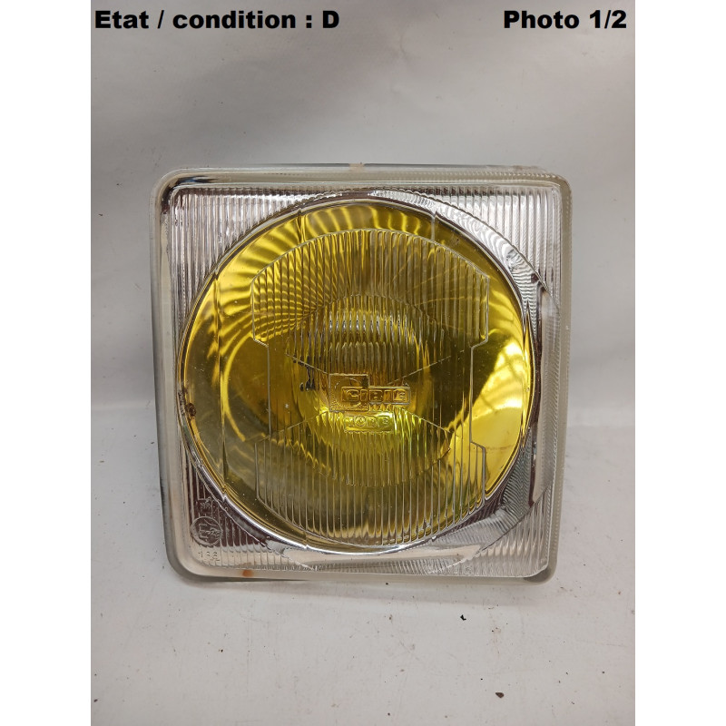 RENAULT 16 TX (76-) - Right road headlight H1 CIBIE 460136