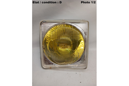 RENAULT 16 TX (76-) - Phare Route droit H1 CIBIE 460136