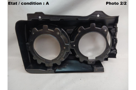 SEAT Ibiza (-92) - Left twin headlight cowl MORETTE (4-bar grille)