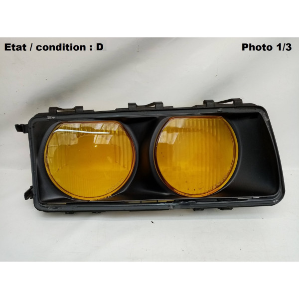 BMW série 3 E36 (90-94) - Verre de phare intermédiaire jaune droit BOSCH 1305544154