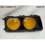 BMW serie 3 E36 (90-94) - Right yellow intermediate headlight glass BOSCH 1305544154
