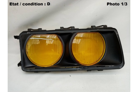 BMW serie 3 E36 (90-94) - Right yellow intermediate headlight glass BOSCH 1305544154