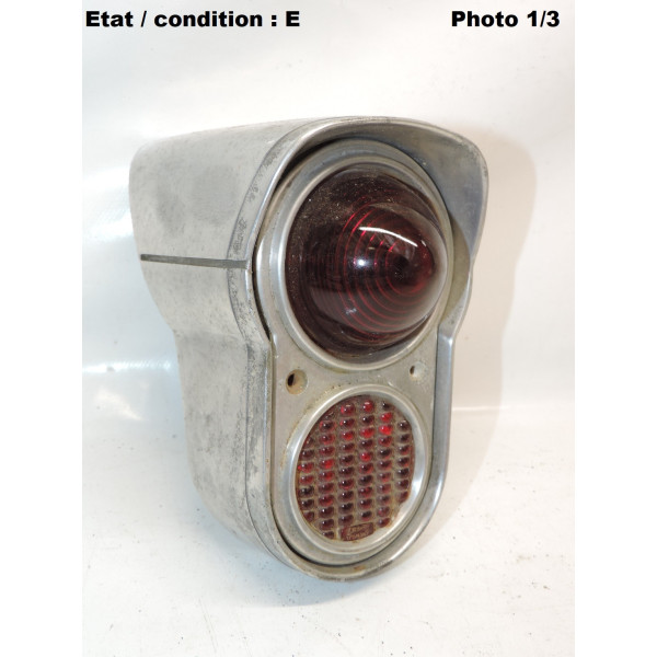 SIMCA Aronde (-53) - Complete right taillight ALUVAC